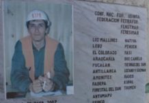 13 años del cobarde asesinato del obrero forestal Rodrigo Cisterna en manos de Carabineros