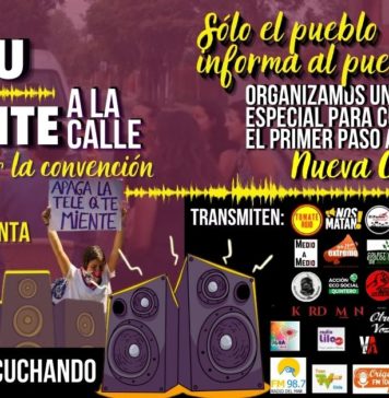 “Saca tu parlante”: la campaña de organizaciones sociales para cubrir la Convención Constitucional desde los territorios