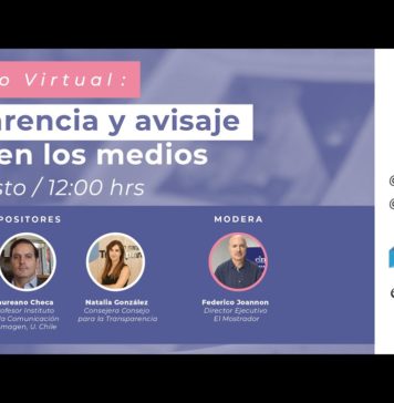 Consejo para la Transparencia analizó desafíos y avances en materia de avisaje estatal en medios de comunicación