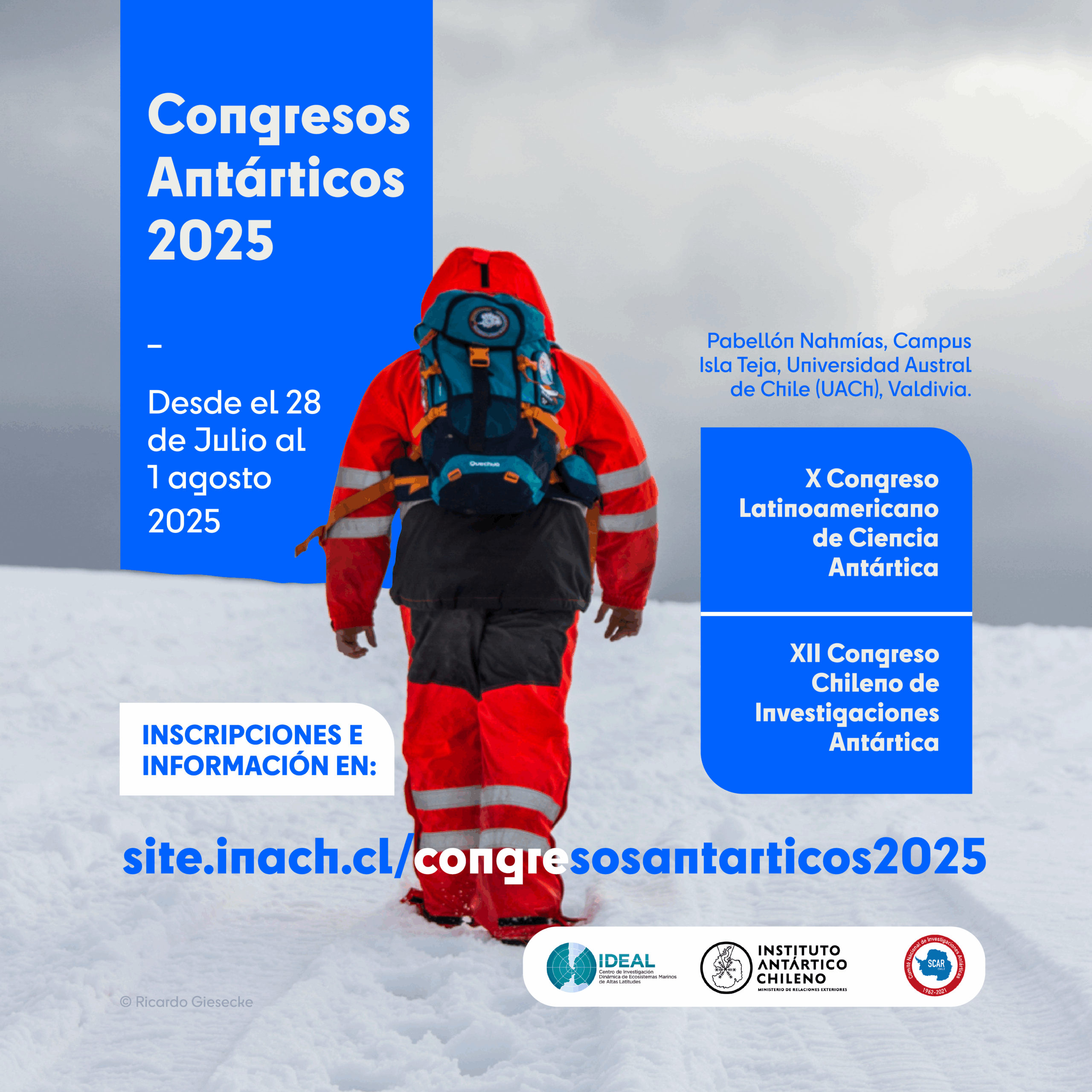 Valdivia será sede de dos importantes congresos de ciencia antártica