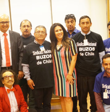 Buzos de Chile suman parlamentarios para crear Estatuto Laboral de Seguridad y rechazan colusión entre Salmoneras y Mutuales