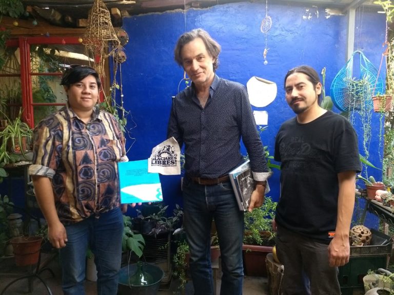Impactado por crisis hídrica, reconocido historiador de registros de glaciares, Marc Turrel, visitó Putaendo tras aprobación de sondajes mineros