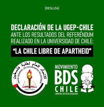 UGEP agradece tras votación en referéndum para cortar vínculos con el apartheid israelí