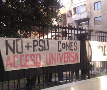 Denuncian persecución política y amedrentamiento a estudiante secundaria por parte de la Municipalidad de Santiago