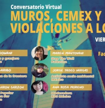 Conversatorio Virtual: Muros, Cemex y Violaciones a los DD.HH.