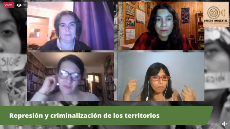 Reviva el Conversatorio: Represión y criminalización de los territorios