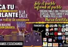 “Saca tu parlante”: la campaña de organizaciones sociales para cubrir la Convención Constitucional desde los territorios