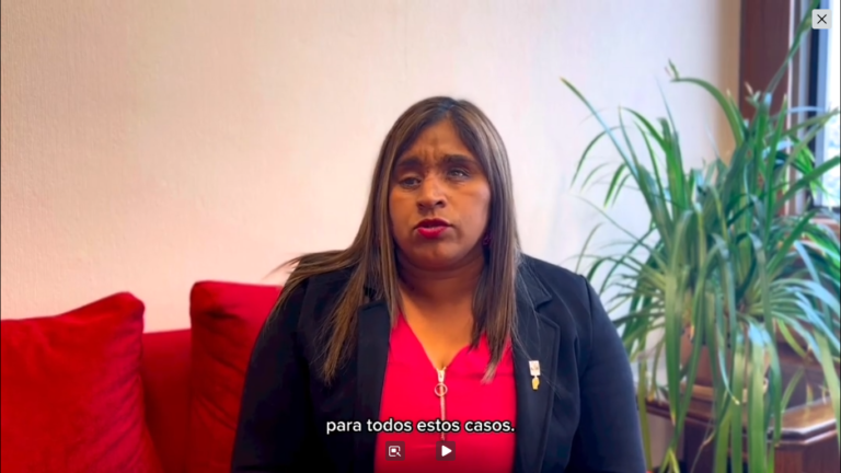 Senadora Campillai llama a TVN a revisar su linea editorial tras reportaje exclusivo a su victimario